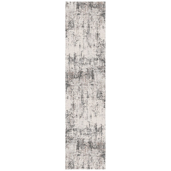 AMER Rugs Savannah SAV-2 Power-Loomed Abstract Modern & Contemporary Area Rug Ivory 2'8" x 10'