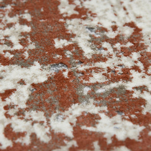 AMER Rugs Savannah SAV-3 Power-Loomed Abstract Modern & Contemporary Area Rug Red 8'10" x 11'10"