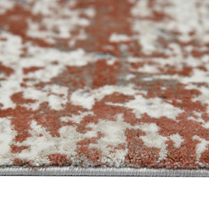 AMER Rugs Savannah SAV-3 Power-Loomed Abstract Modern & Contemporary Area Rug Red 8'10" x 11'10"