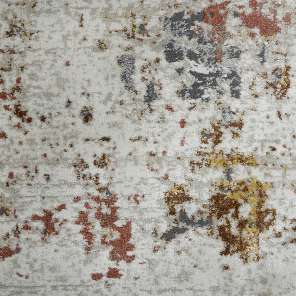 AMER Rugs Savannah SAV-3 Power-Loomed Abstract Modern & Contemporary Area Rug Red 8'10" x 11'10"