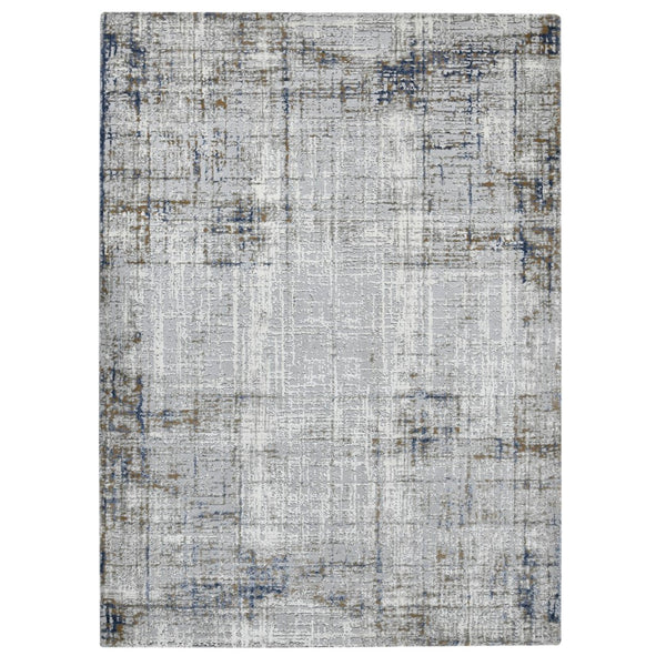 AMER Rugs Savannah SAV-4 Power-Loomed Abstract Modern & Contemporary Area Rug Gold 8'10" x 11'10"