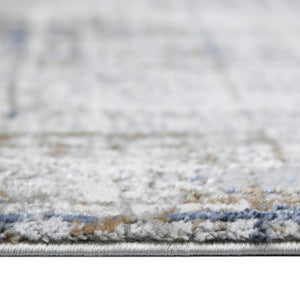 AMER Rugs Savannah SAV-4 Power-Loomed Abstract Modern & Contemporary Area Rug Gold 8'10" x 11'10"