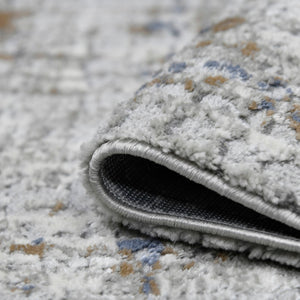 AMER Rugs Savannah SAV-4 Power-Loomed Abstract Modern & Contemporary Area Rug Gold 8'10" x 11'10"