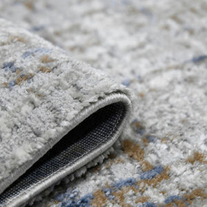 AMER Rugs Savannah SAV-4 Power-Loomed Abstract Modern & Contemporary Area Rug Gold 8'10" x 11'10"