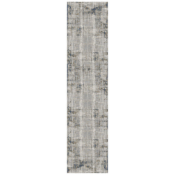 AMER Rugs Savannah SAV-4 Power-Loomed Abstract Modern & Contemporary Area Rug Gold 2'8" x 10'