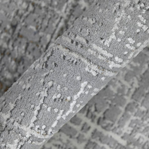 AMER Rugs Savannah SAV-4 Power-Loomed Abstract Modern & Contemporary Area Rug Gold 8'10" x 11'10"