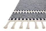 Loloi Sawyer SAW-02 86% Wool , 9% Cotton, 5% Other Fibers Pile Hand Loomed Contemporary Rug SAWYSAW-02NV0093D0