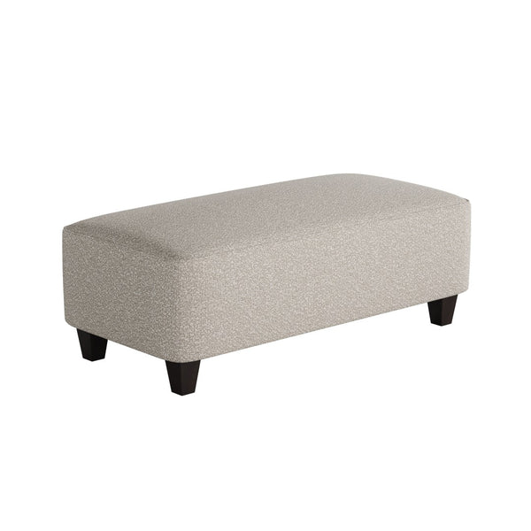 Fusion 100-C Transitional Cocktail Ottoman 100-C Davis Fog 49" Wide Cocktail Ottoman