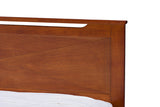 Baxton Studio Demitasse Brown Wood Contemporary Twin-Size Bed