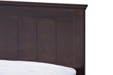 Baxton Studio Schiuma Cappuccino Wood Contemporary Twin-Size Bed