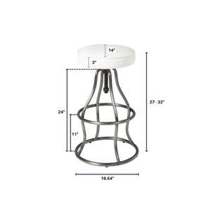 LH Imports Bowie Stool SBS49-08w