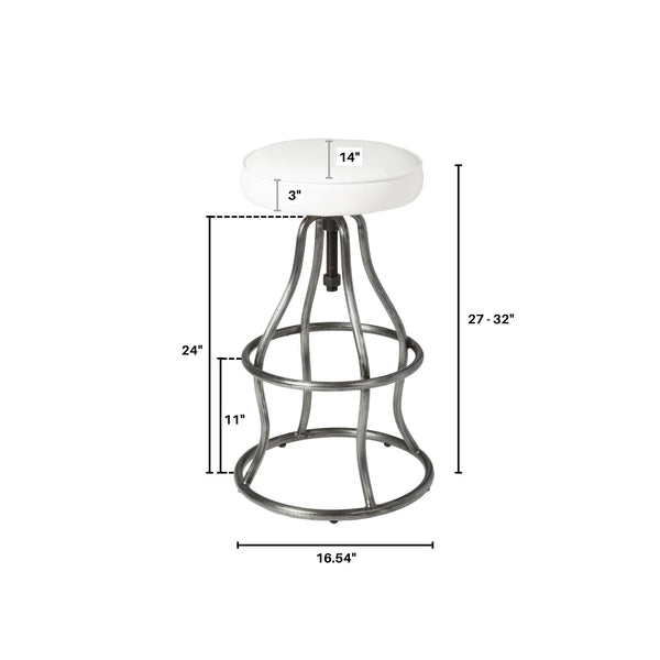 LH Imports Bowie Stool SBS49-08w