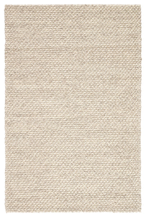 Jaipur Living Alta Handmade Solid Gray/ White Area Rug (10'X14')
