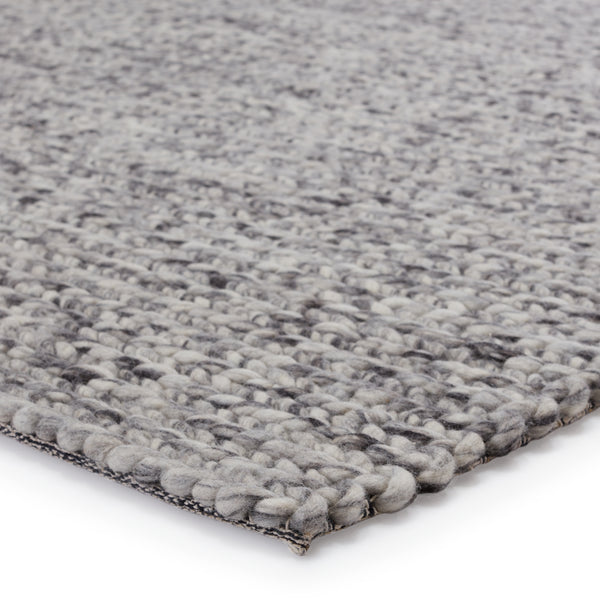 Jaipur Living Braiden Handmade Solid Gray/ Ivory Area Rug (10'X14')