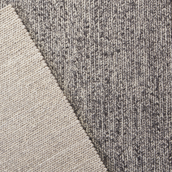 Jaipur Living Braiden Handmade Solid Gray/ Ivory Area Rug (10'X14')