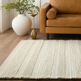 Jaipur Living Scandinavia Dula Collection SCD28 Lagom 100% Wool Handmade Scandinavian Solid Rug RUG153198