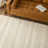 Jaipur Living Scandinavia Dula Collection SCD28 Lagom 100% Wool Handmade Scandinavian Solid Rug RUG153198