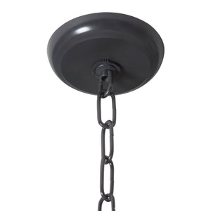 Yosemite Home Decor 6 Light Chandelier In Black Finish SCFP3078-6BK-YHD