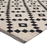 Jaipur Living Croix Handmade Geometric Black/ White Area Rug (8'10"X11'9")