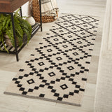 Jaipur Living Scandinavia Nordic Collection SCN01 Croix 100% Wool Handmade Modern Geometric Rug RUG135449