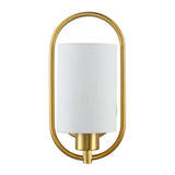 Safavieh Haldea Wall Sconce Brass Glass/Iron SCN4071A