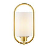 Safavieh Haldea Wall Sconce Brass Glass/Iron SCN4071A