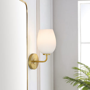 Safavieh Idina Wall Sconce Gold Glass/Iron SCN4072A