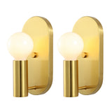 Safavieh Irima Wall Sconce -Set Of 2 Satin Brass/Opal Metal SCN4086A-SET2