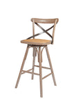 LH Imports Crossback Counter Stool SCOUNT21-0