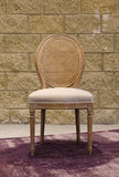 LH Imports Napoleon Dining Chair w/ Cane Back SDC15-020