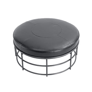 LH Imports Ziggy Ottoman SDC30