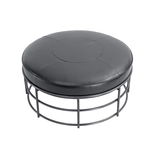LH Imports Ziggy Ottoman SDC30