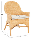 Safavieh Chorus Woven Dining Chair W/ Cushion SEA7039A