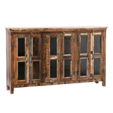 Dovetail Nantucket Distressed Painted Reclaimed Hardwood Sideboard SEK035