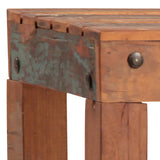 Dovetail Journee Distressed Painted Reclaimed Mango Bench SEK074-60