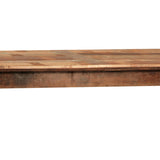 Dovetail Journee 72" Rectangular Distressed Painted Reclaimed Hardwood 4-Leg Dining Table SEM020A