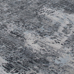 AMER Rugs Serena SER-12 Hand-Knotted Abstract Modern & Contemporary Area Rug Charcoal 10' x 14'
