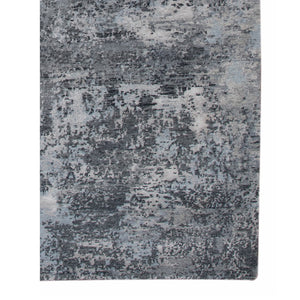 AMER Rugs Serena SER-12 Hand-Knotted Abstract Modern & Contemporary Area Rug Charcoal 10' x 14'