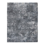 AMER Rugs Serena SER-12 Hand-Knotted Abstract Modern & Contemporary Area Rug Charcoal 10' x 14'