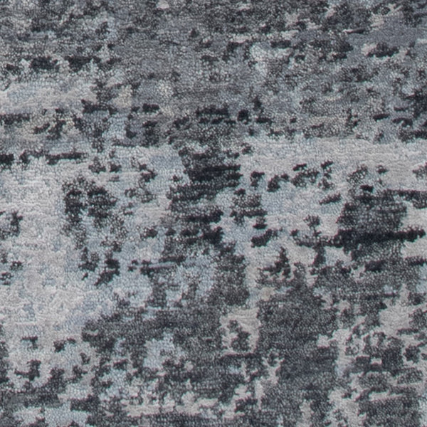 AMER Rugs Serena SER-12 Hand-Knotted Abstract Modern & Contemporary Area Rug Charcoal 10' x 14'