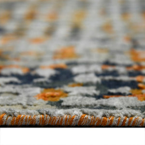 AMER Rugs Serena SER-9 Hand-Knotted Abstract Modern & Contemporary Area Rug Orange 10' x 14'