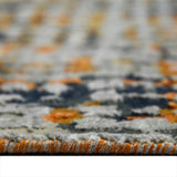 AMER Rugs Serena SER-9 Hand-Knotted Abstract Modern & Contemporary Area Rug Orange 10' x 14'