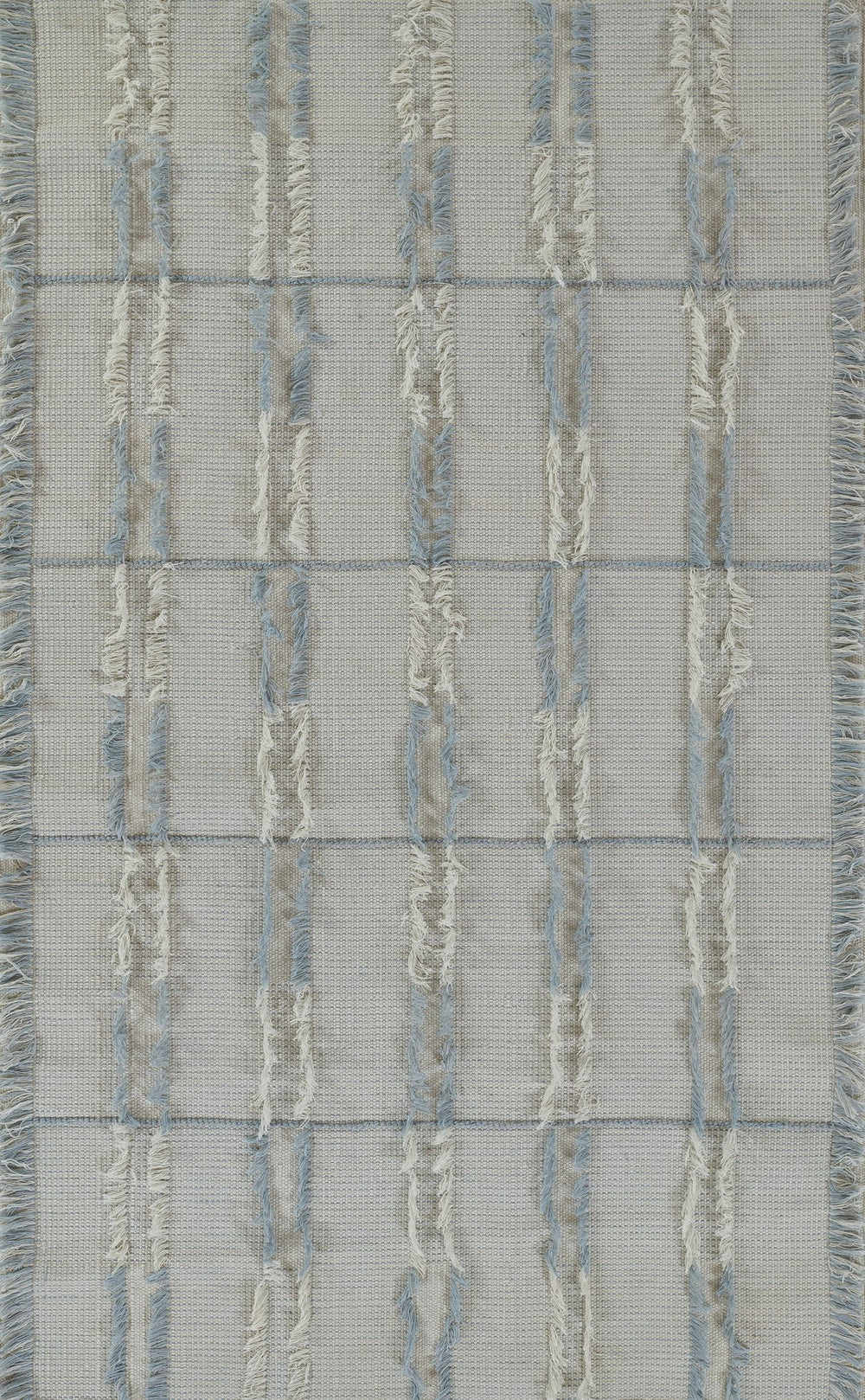 Momeni Serena SRN-1 Hand Woven Contemporary Striped Indoor/Outdoor Area Rug Blue 8' x 10' SERNASRN-1BLU80A0