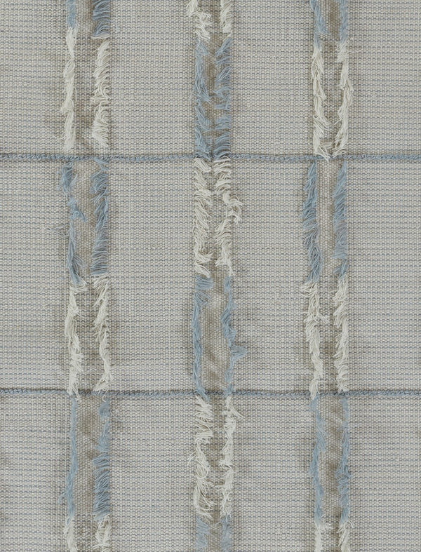 Momeni Serena SRN-1 Hand Woven Contemporary Striped Indoor/Outdoor Area Rug Blue 8' x 10' SERNASRN-1BLU80A0