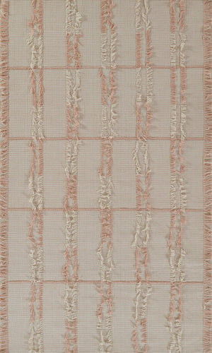 Momeni Serena SRN-1 Hand Woven Contemporary Striped Indoor/Outdoor Area Rug Pink 8' x 10' SERNASRN-1PNK80A0