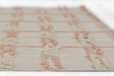 Momeni Serena SRN-1 Hand Woven Contemporary Striped Indoor/Outdoor Area Rug Pink 8' x 10' SERNASRN-1PNK80A0