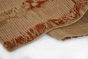 Momeni Serena SRN-1 Hand Woven Contemporary Striped Indoor/Outdoor Area Rug Terra Cott 8' x 10' SERNASRN-1TER80A0