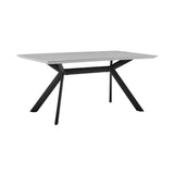 Margot and Charcoal Rylee 5 Piece Modern Rectangular Dining Set