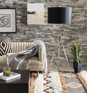 Carmina Light Beige Channeled Leather Sofa with Modern Oak Legs - Stylish Comfort for Living Rooms