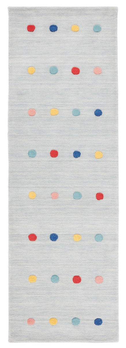 Safavieh Kids 803 Kids Hand Loomed 70% Wool, 10% Cotton, 20% Latex Rug Grey